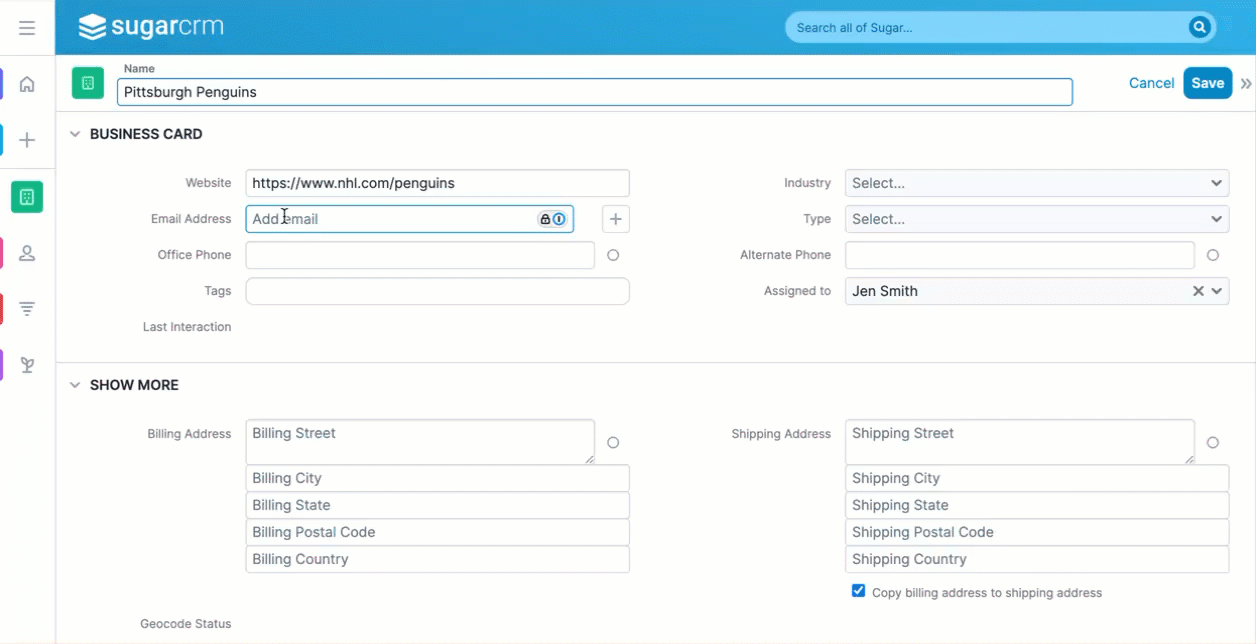 Upsert® Connector for Loqate Real-Time Validation