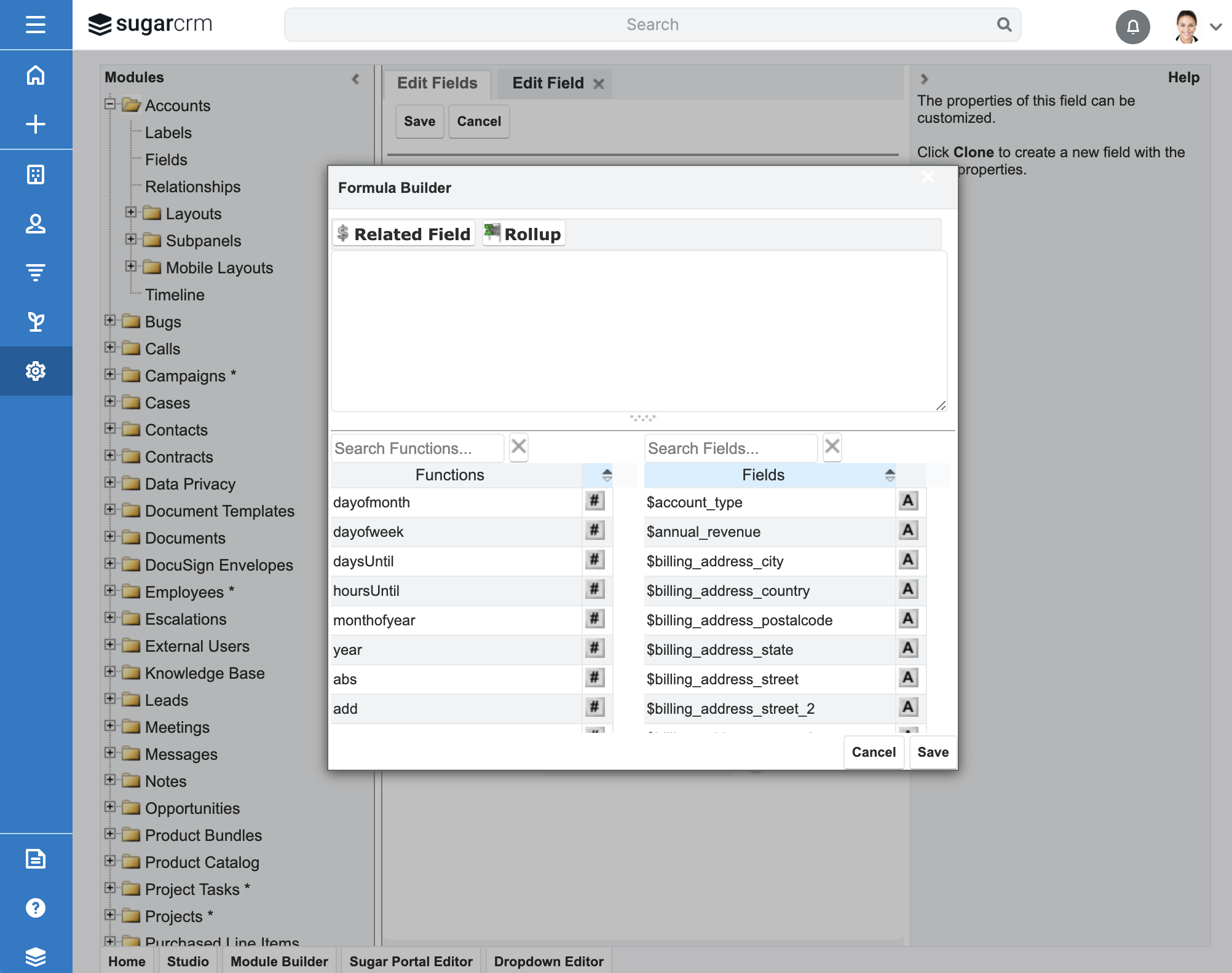 Upsert® Calculated Fields