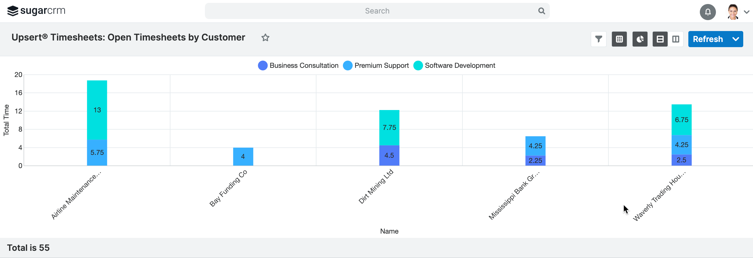 Upsert® Timesheets